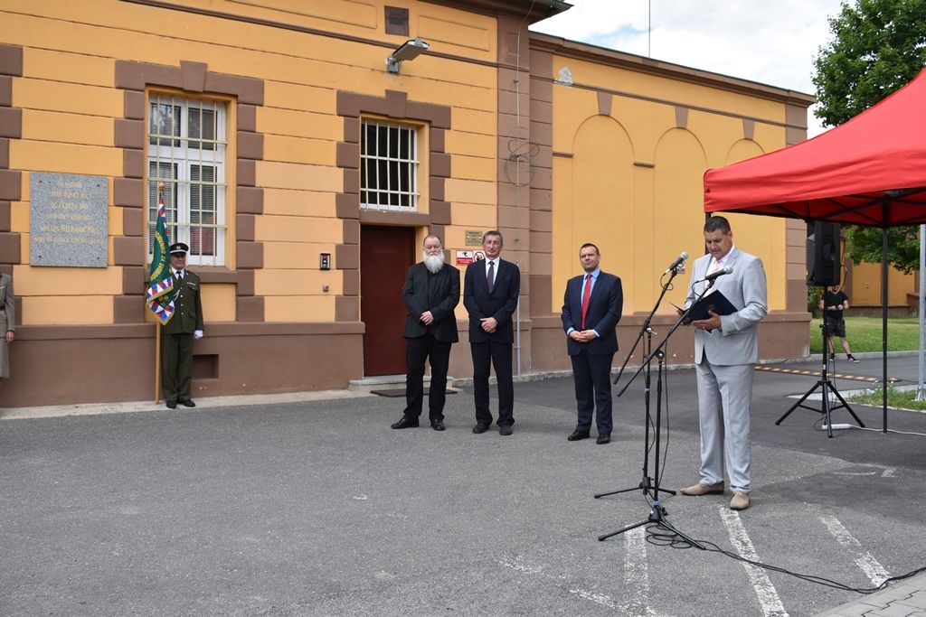 Pietní akt za Heliodora Píku (fotografie: A. Jarošová, 21.6.2019)