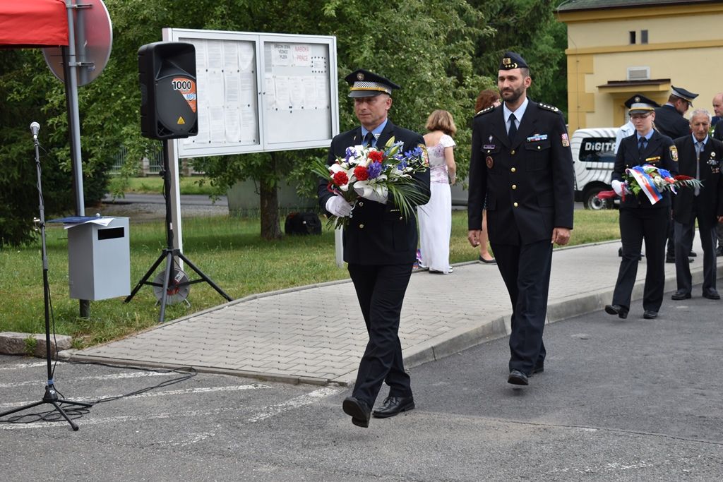 Pietní akt za Heliodora Píku (fotografie: A. Jarošová, 21.6.2019)
