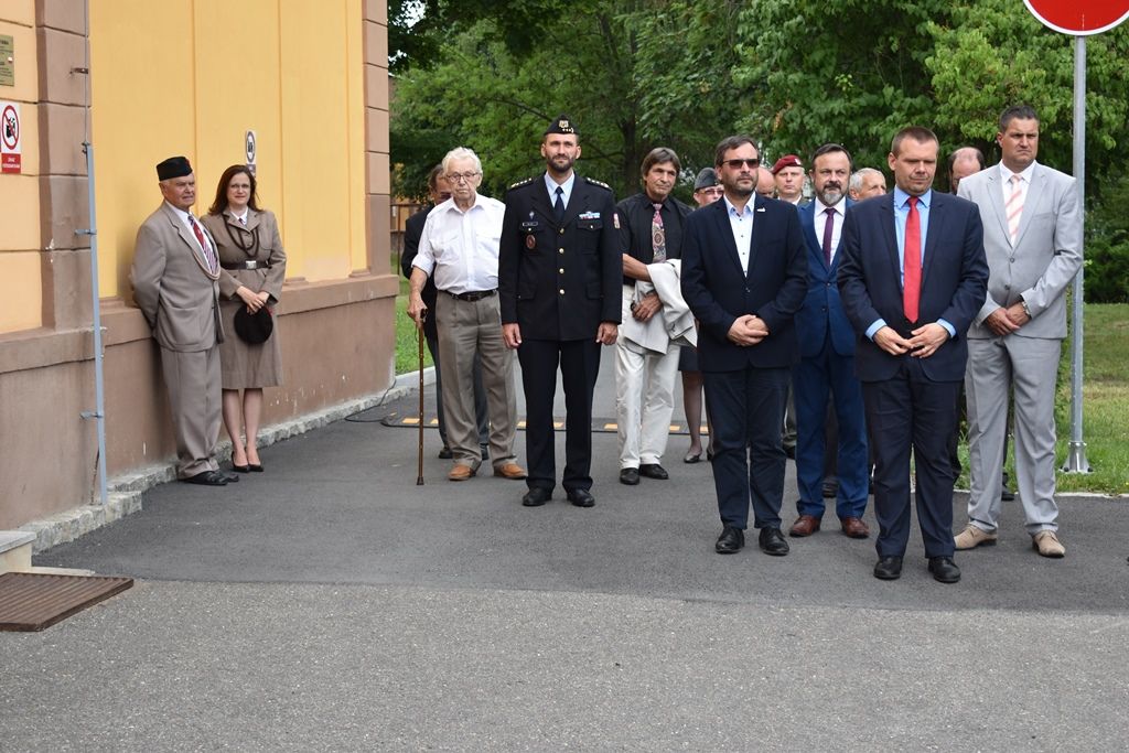 Pietní akt za Heliodora Píku (fotografie: A. Jarošová, 21.6.2019)