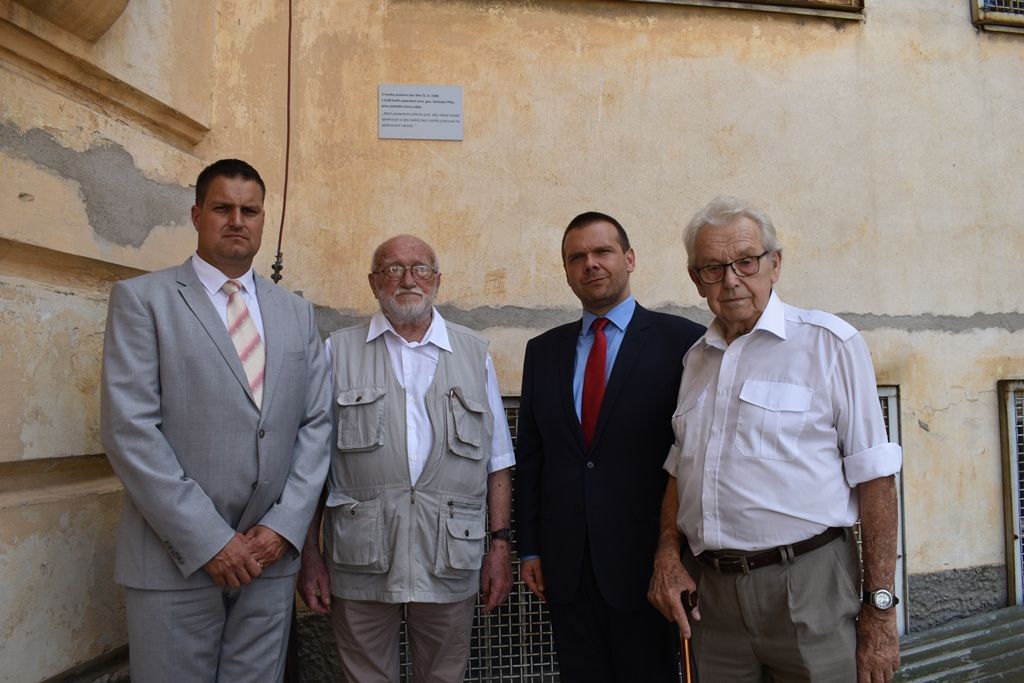 Pietní akt za Heliodora Píku (fotografie: A. Jarošová, 21.6.2019)