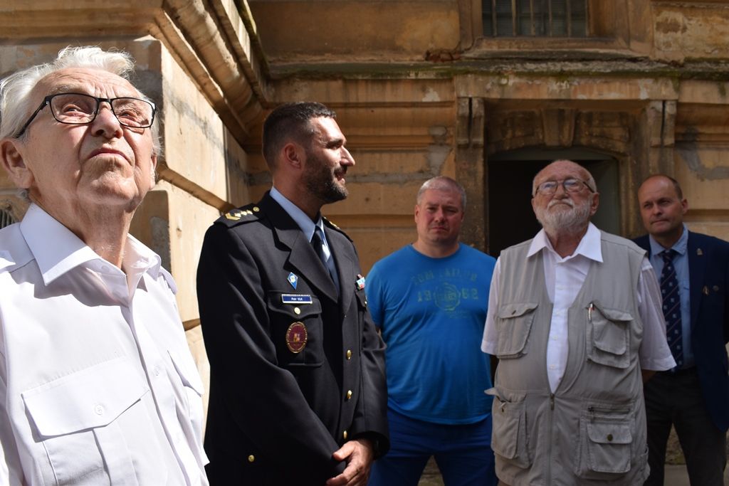 Pietní akt za Heliodora Píku (fotografie: A. Jarošová, 21.6.2019)