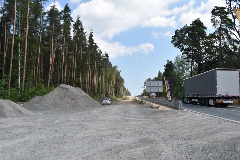 Zahájení stavby silnice I/27 v úseku Třemošenský rybník - Orlík (foto: A. Jarošová, 27.6.2019)