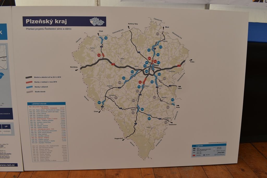 Zahájení stavby silnice I/27 v úseku Třemošenský rybník - Orlík (foto: A. Jarošová, 27.6.2019)