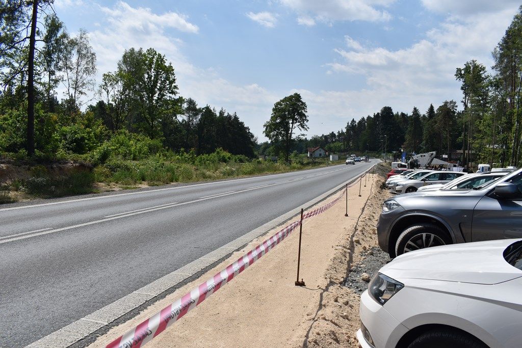 Zahájení stavby silnice I/27 v úseku Třemošenský rybník - Orlík (foto: A. Jarošová, 27.6.2019)