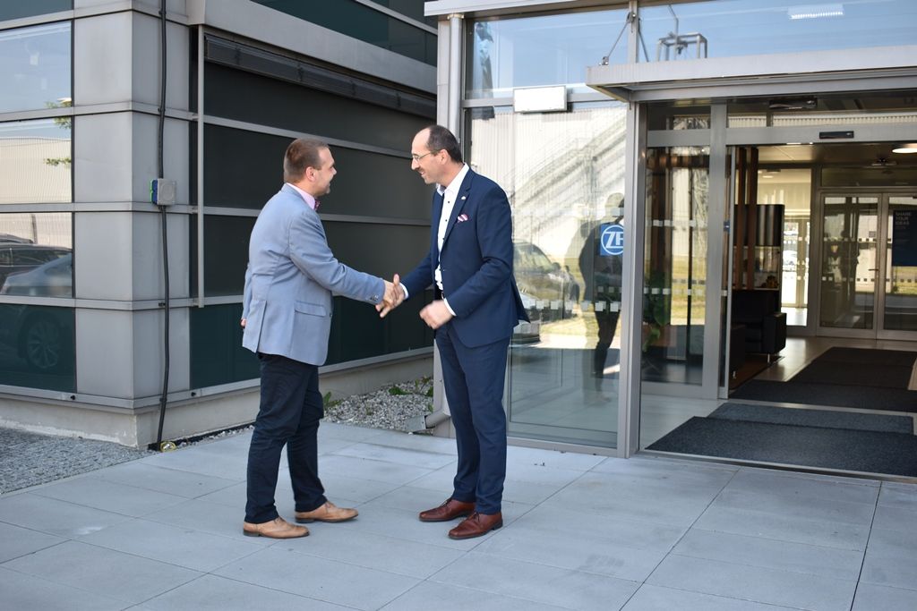 Primátor navštívil ZF Engineering Plzeň (foto: A. Jarošová, 28.6.2019)