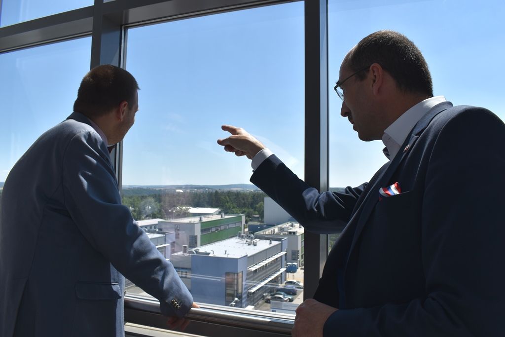 Primátor navštívil ZF Engineering Plzeň (foto: A. Jarošová, 28.6.2019)