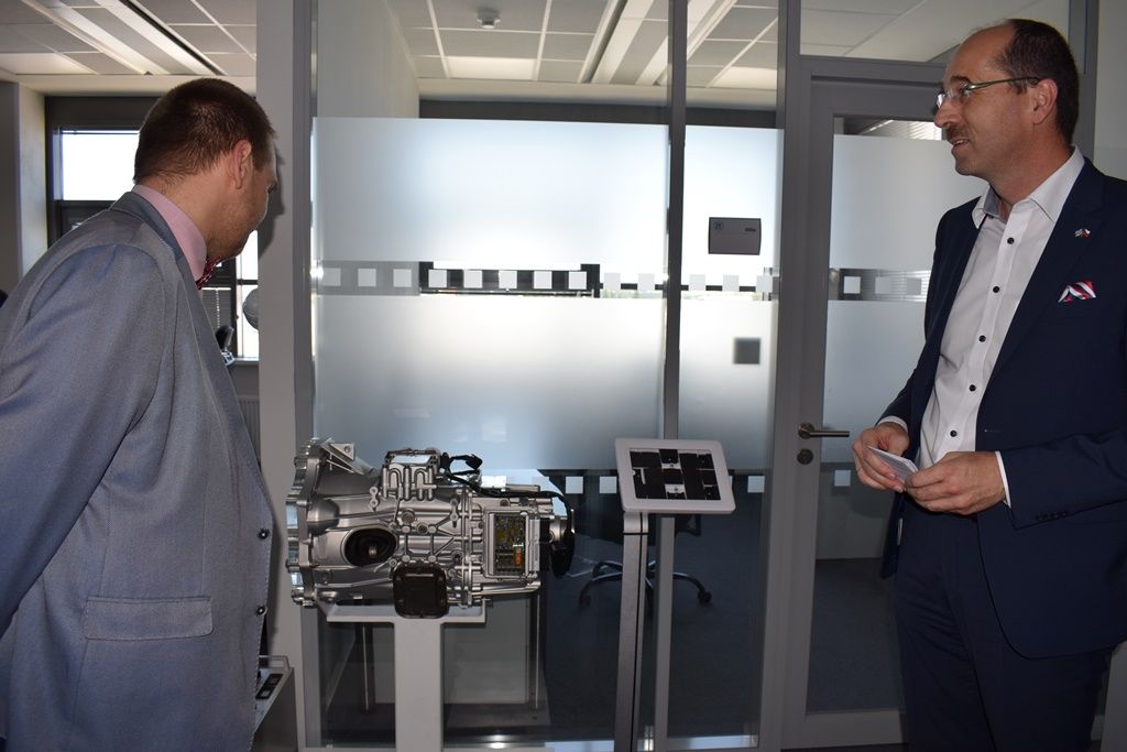 Primátor navštívil ZF Engineering Plzeň (foto: A. Jarošová, 28.6.2019)