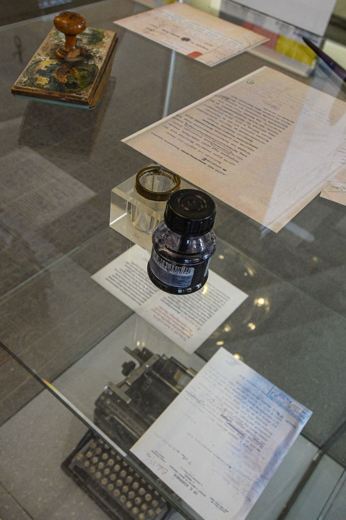 Výstava Diplomacie mezi Prahou a Berlínem – Dvojí začátek 1918/1993 (foto: M. Pecuch, 15.7.2019)