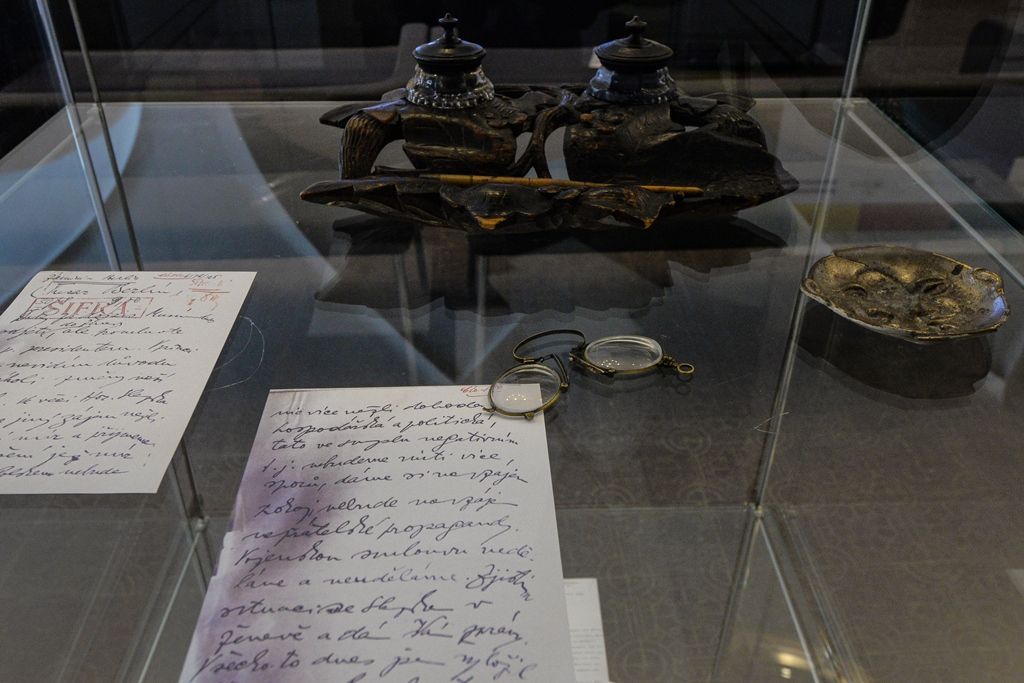 Výstava Diplomacie mezi Prahou a Berlínem – Dvojí začátek 1918/1993 (foto: M. Pecuch, 15.7.2019)