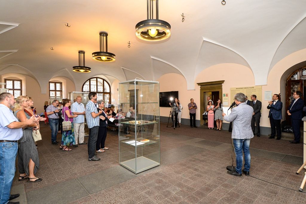 Výstava Diplomacie mezi Prahou a Berlínem – Dvojí začátek 1918/1993 (foto: M. Pecuch, 15.7.2019)