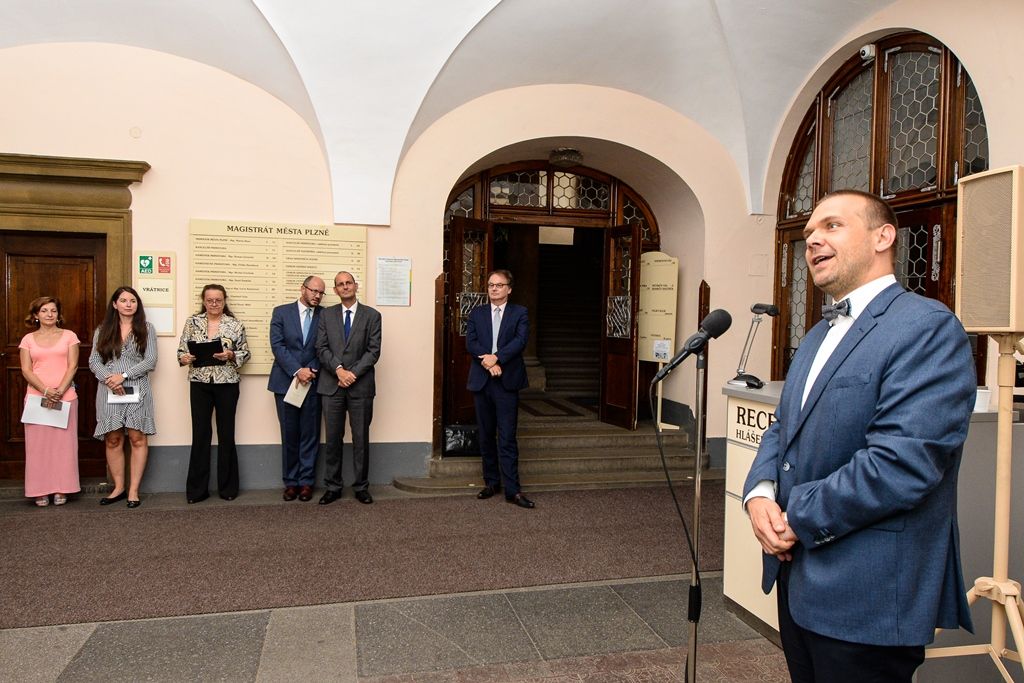 Výstava Diplomacie mezi Prahou a Berlínem – Dvojí začátek 1918/1993 (foto: M. Pecuch, 15.7.2019)