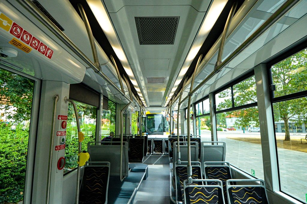 Plzeň pouští do provozu tramvaje nové generace (foto: M. Pecuch, 8.8.2019)