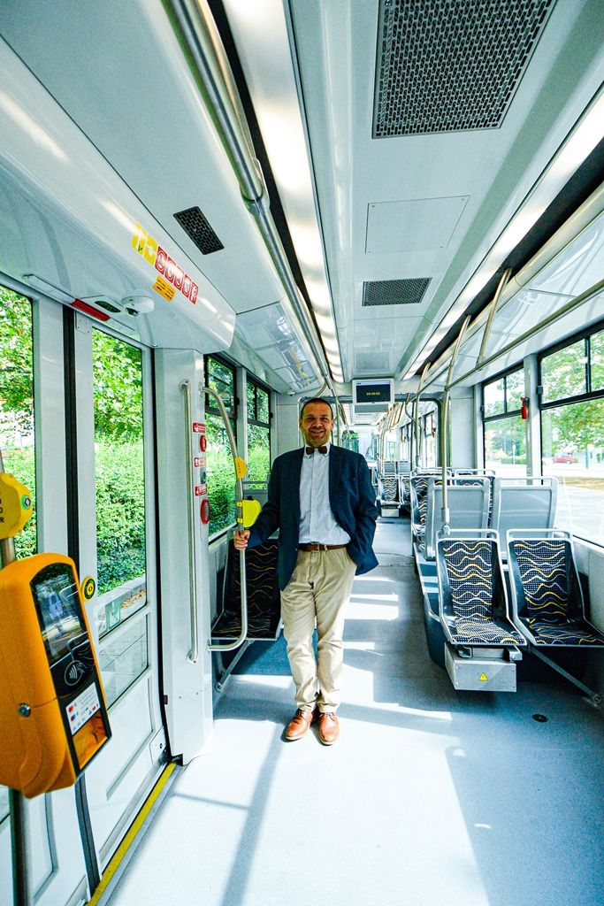 Plzeň pouští do provozu tramvaje nové generace (foto: M. Pecuch, 8.8.2019)
