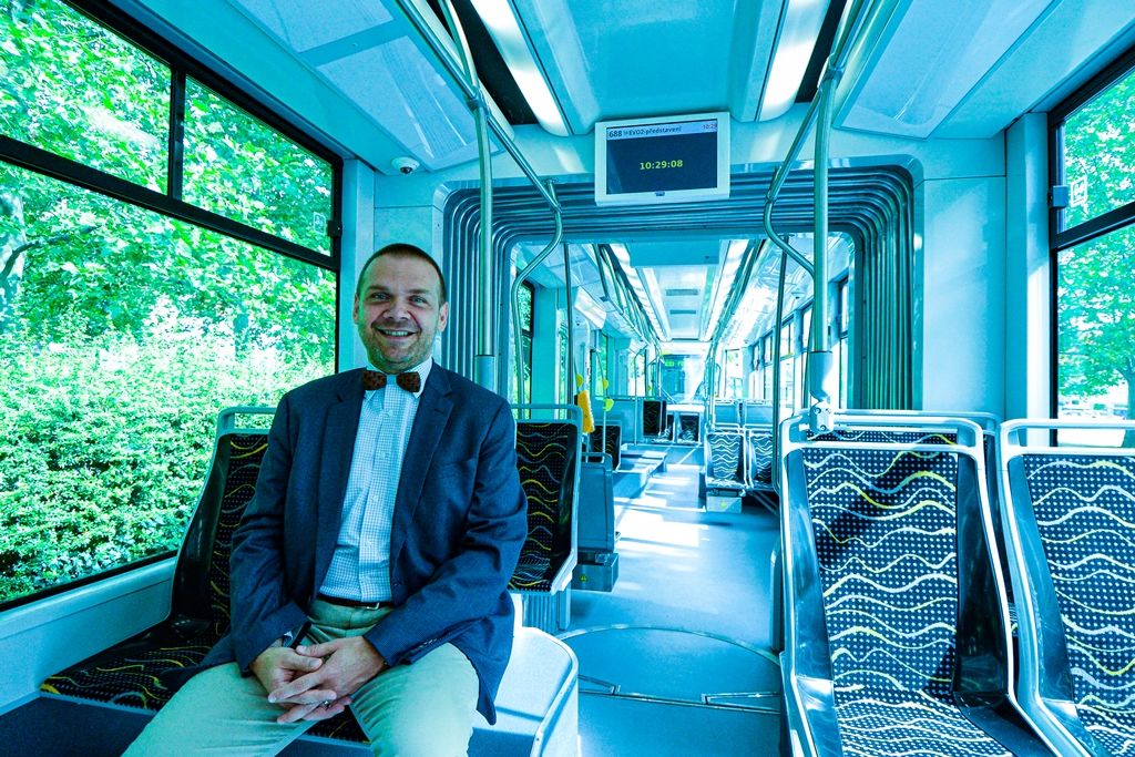 Plzeň pouští do provozu tramvaje nové generace (foto: M. Pecuch, 8.8.2019)