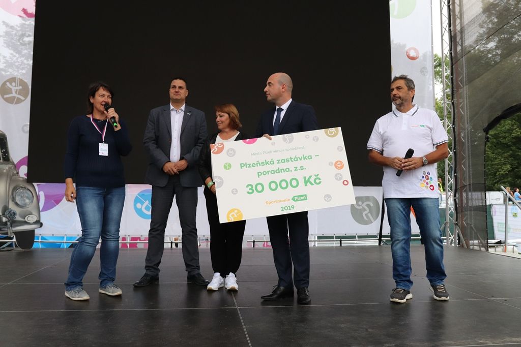 Sportmanie Plzeň - 17.8.2019 (zdroj foto: Odboru sportu, Smart Cities a podpory podnikání MMP, 17.8.2019)