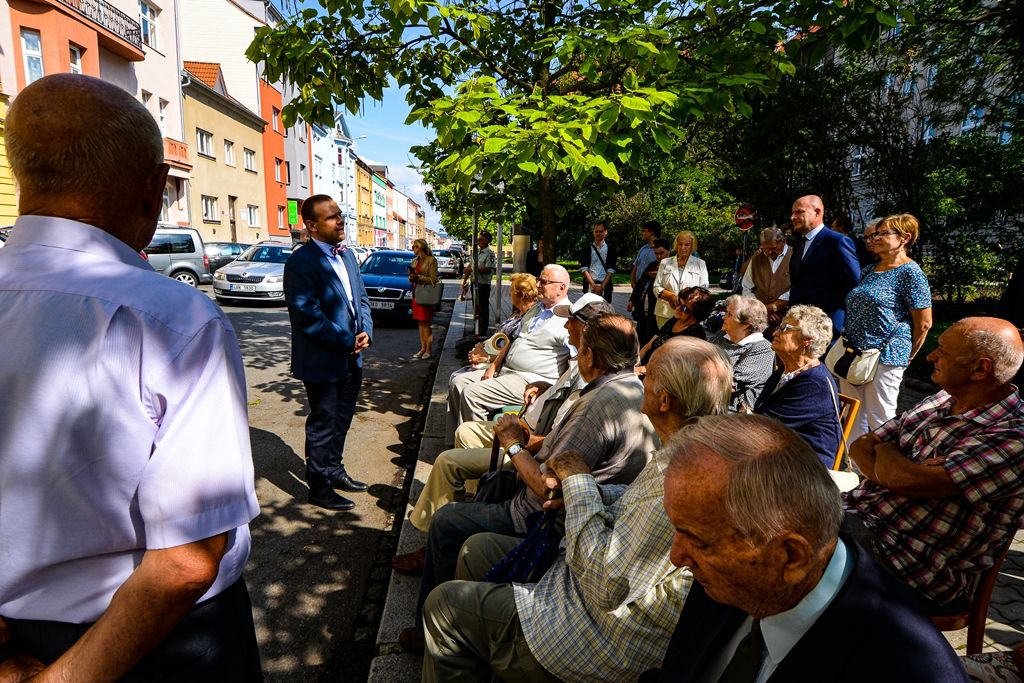 Plzeň si připomněla srpnové události roku 1968 (foto: M. Pecuch, 21.8.2019)