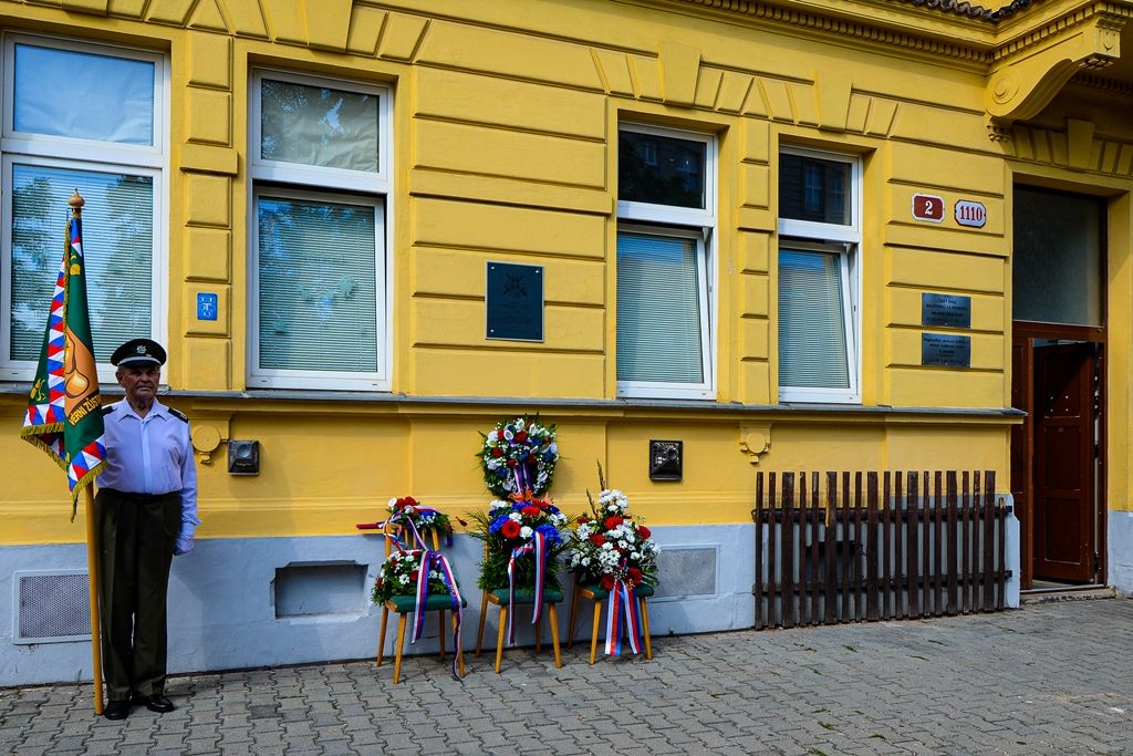 Plzeň si připomněla srpnové události roku 1968 (foto: M. Pecuch, 21.8.2019)