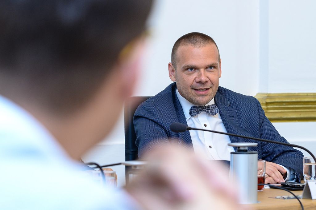 Tisková konference k oslavám 17. listopadu (foto: M. Pecuch, 27.8.2019)