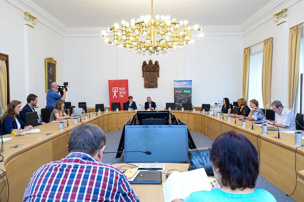 Polské dny v Plzni - tisková konference (foto: M. Pecuch, 29.8.2019)