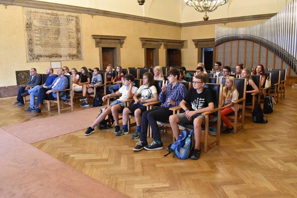 Letní tábor Tandem v Plzni (foto: A. Jarošová, 30.8.2019)