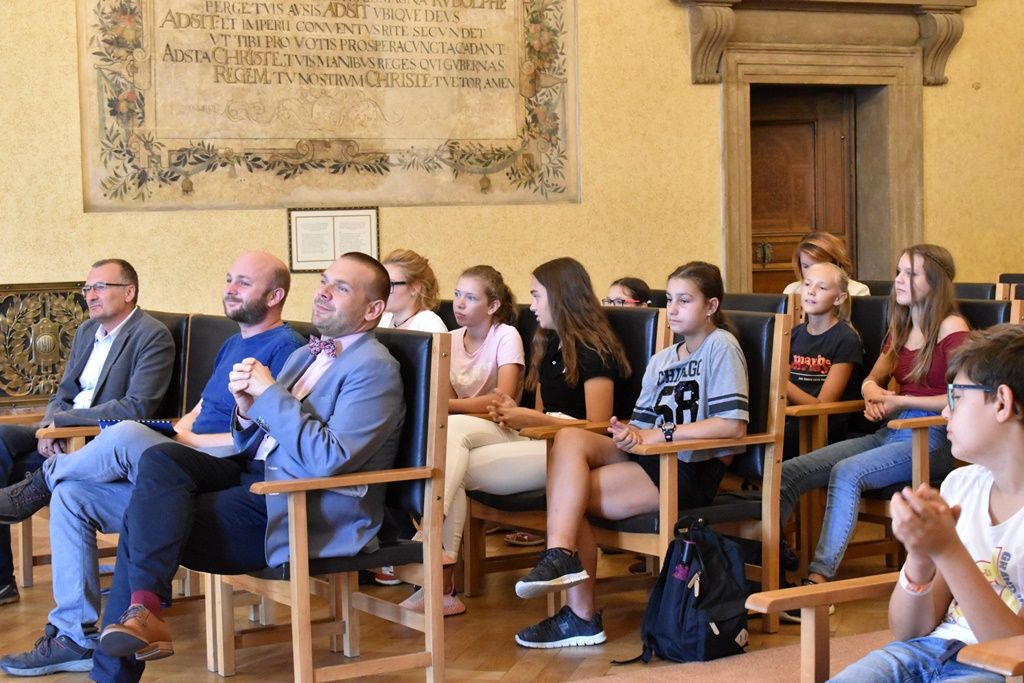 Letní tábor Tandem v Plzni (foto: A. Jarošová, 30.8.2019)