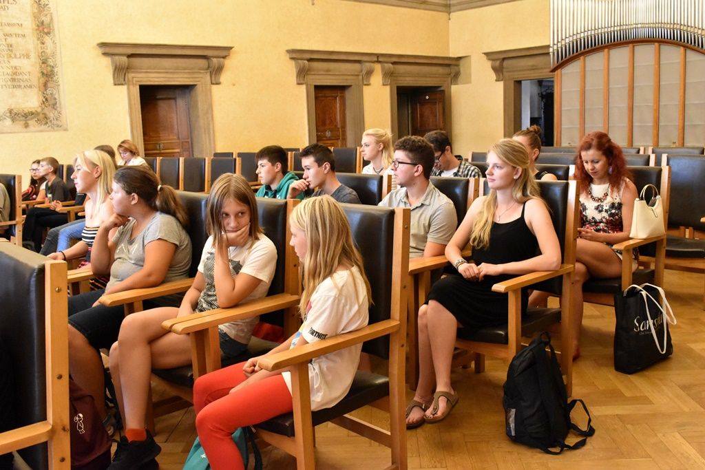 Letní tábor Tandem v Plzni (foto: A. Jarošová, 30.8.2019)