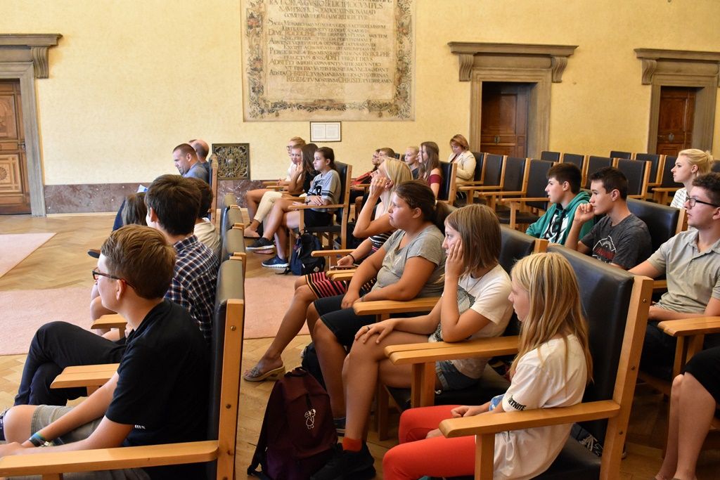 Letní tábor Tandem v Plzni (foto: A. Jarošová, 30.8.2019)