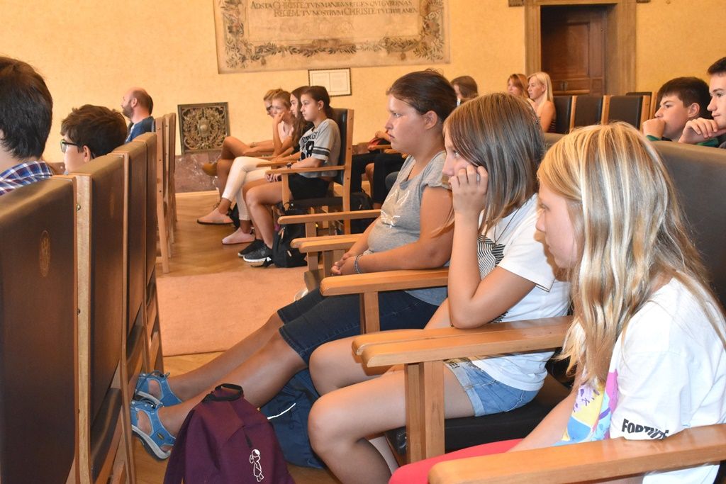 Letní tábor Tandem v Plzni (foto: A. Jarošová, 30.8.2019)