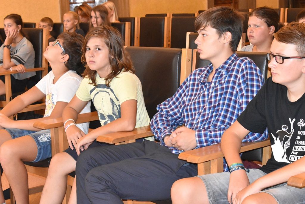 Letní tábor Tandem v Plzni (foto: A. Jarošová, 30.8.2019)