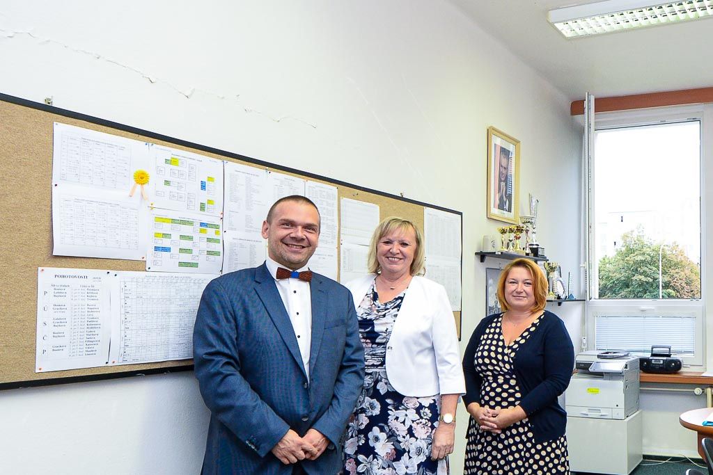 Do prvních tříd v Plzni dnes nastoupilo kolem 1600 prvňáčků (foto: M. Pecuch/A. Jarošová, 2.9.2019)