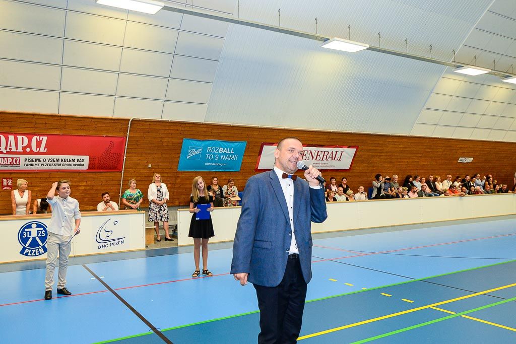 Do prvních tříd v Plzni dnes nastoupilo kolem 1600 prvňáčků (foto: M. Pecuch/A. Jarošová, 2.9.2019)