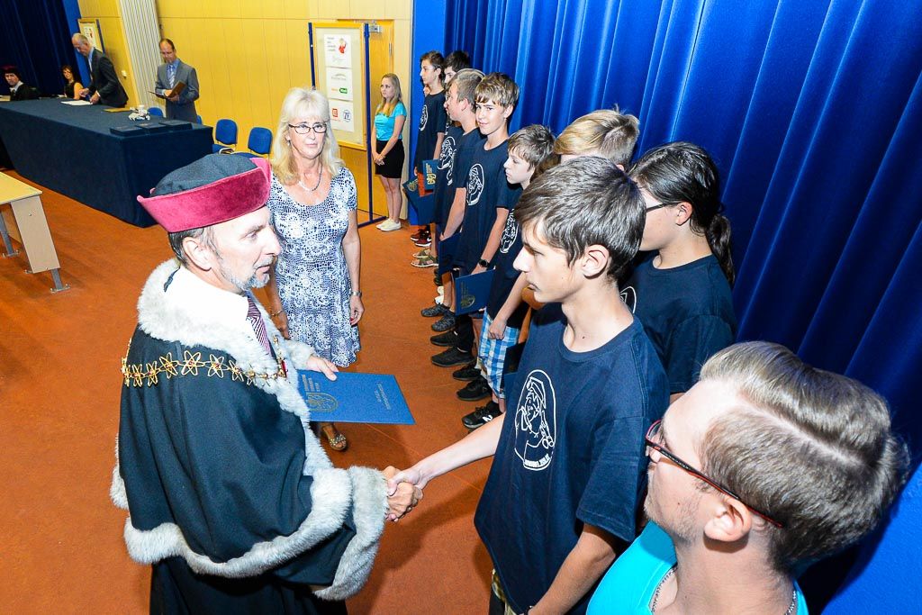 Slavnostní zakončení JuniorFEL 2019