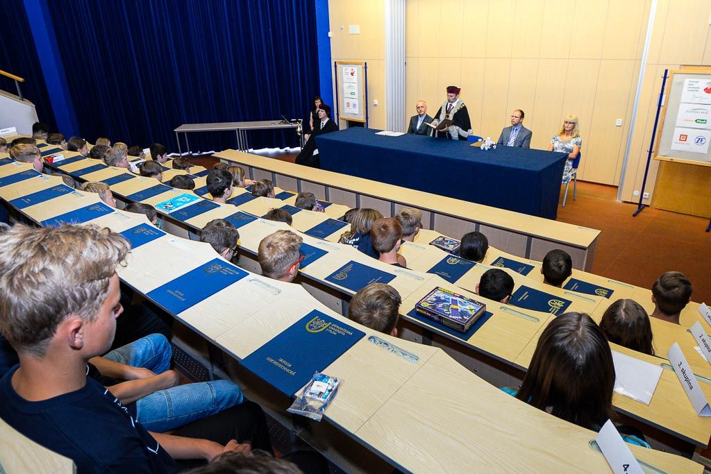 Slavnostní zakončení JuniorFEL 2019 (foto: M. Pecuch, 30.8.2019)