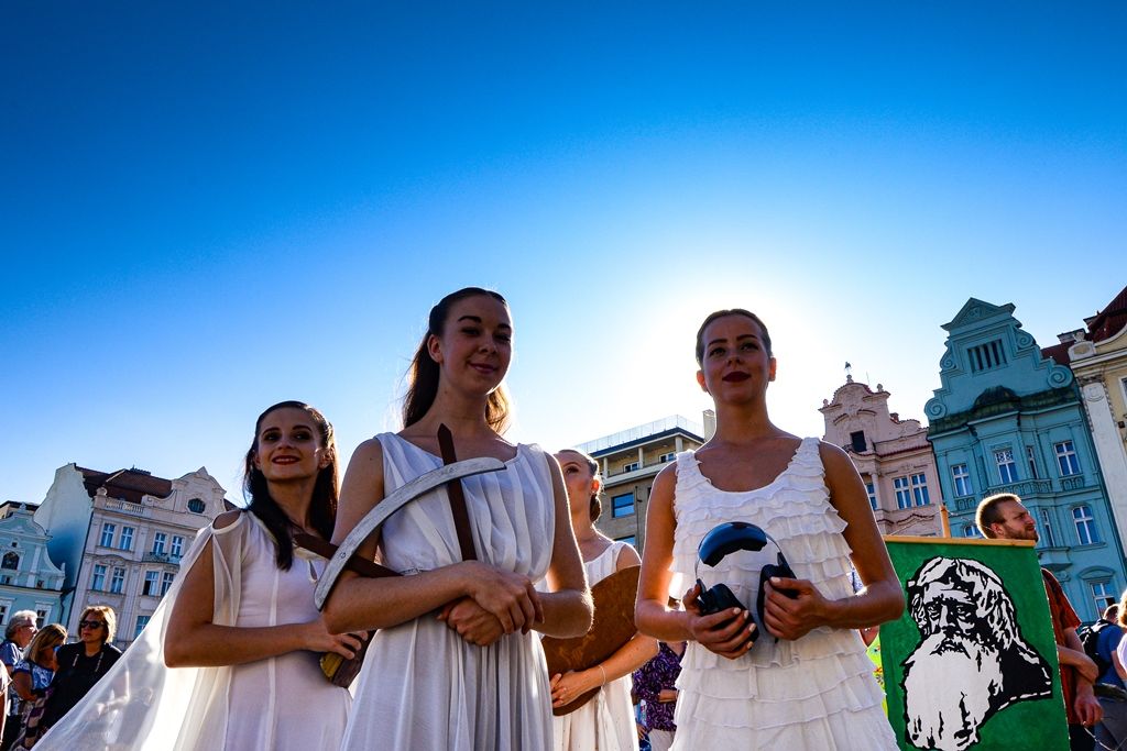 Průvod Vendelín zahájil novou kulturní sezonu (foto: M. Pecuch, 4.9.2019)