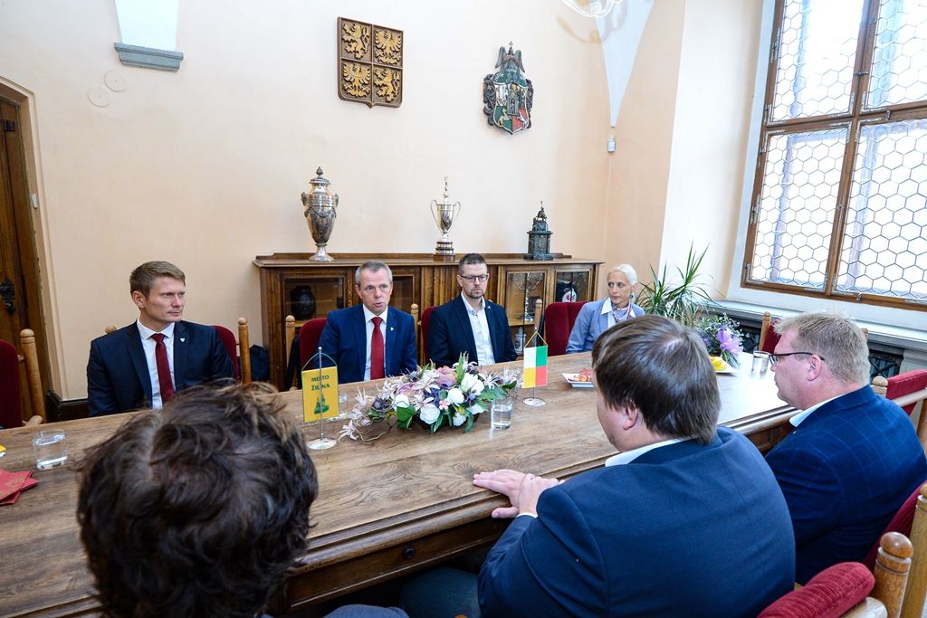 Návštěva delegace z Žiliny (foto: M. Pecuch, 12.9.2019)