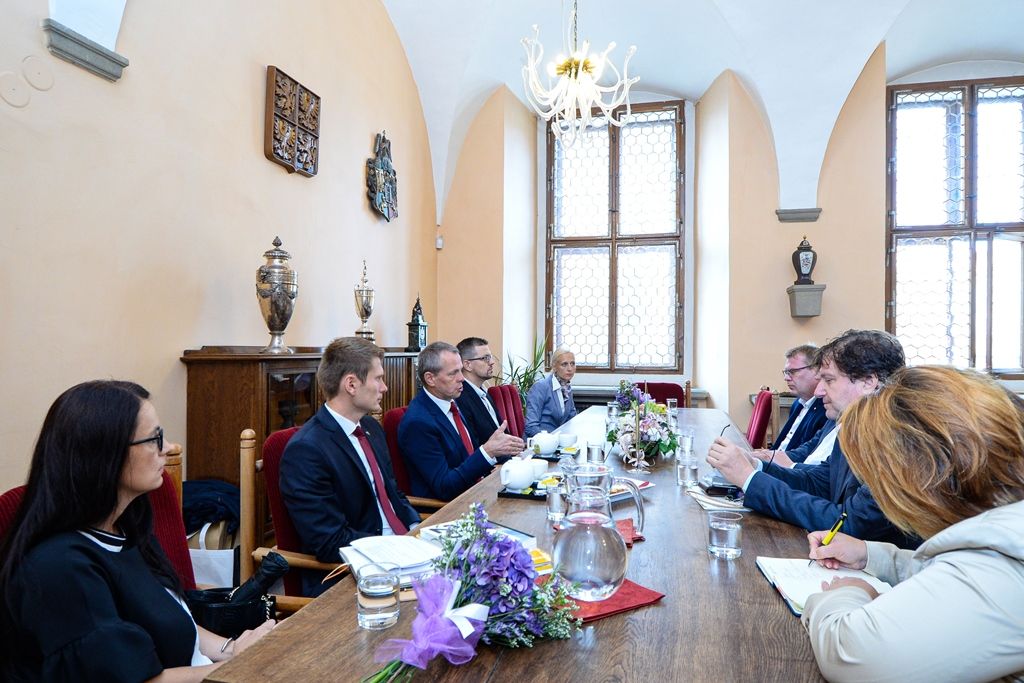 Návštěva delegace z Žiliny (foto: M. Pecuch, 12.9.2019)