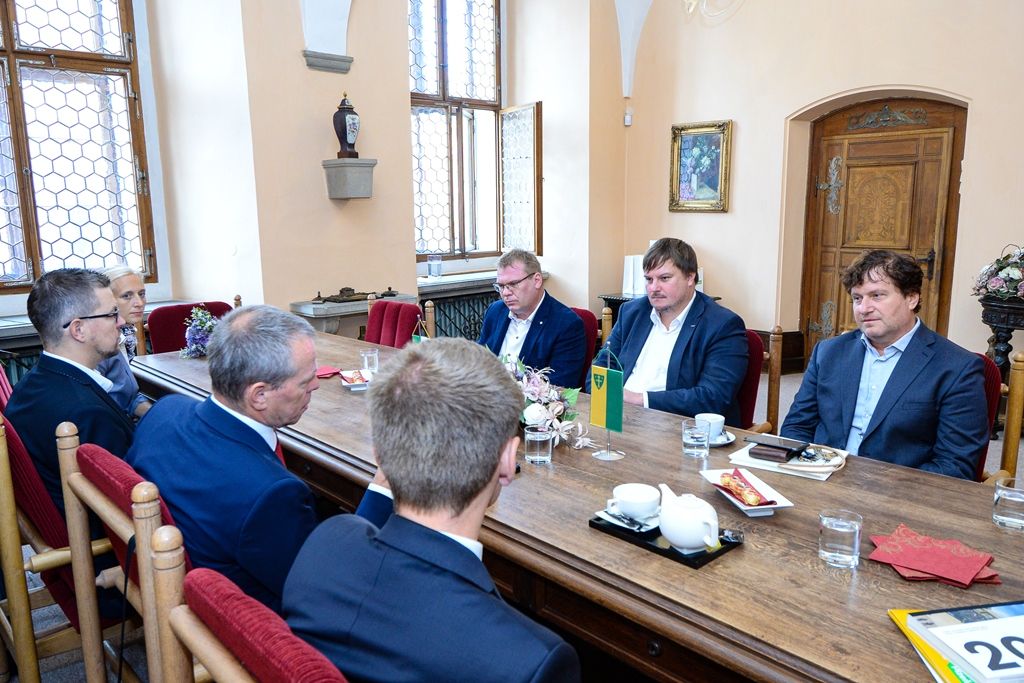 Návštěva delegace z Žiliny (foto: M. Pecuch, 12.9.2019)