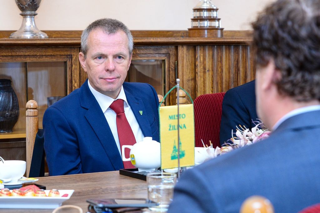 Návštěva delegace z Žiliny (foto: M. Pecuch, 12.9.2019)