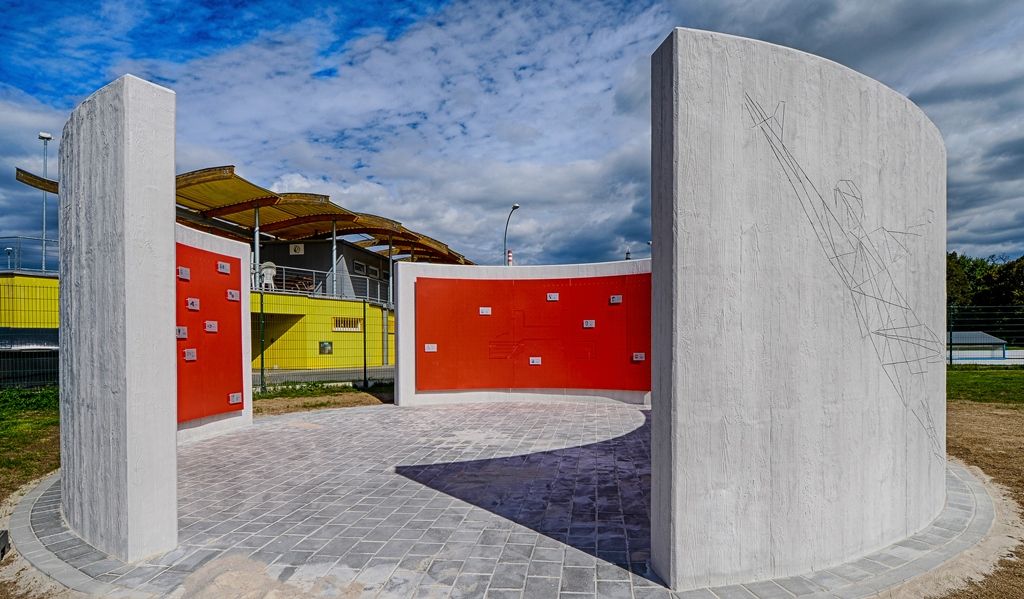 Pamětní místo Brány borců (foto: M. Pecuch, 12.9.2019)