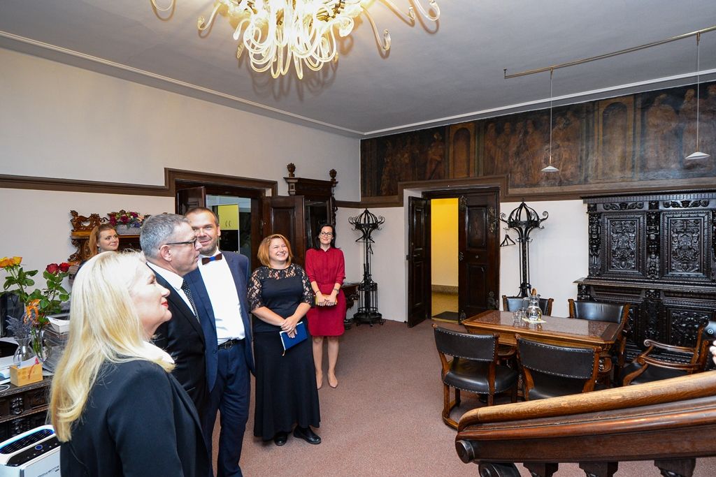 Setkání primátora s ministrem kultury ČR Zaorálkem na radnici