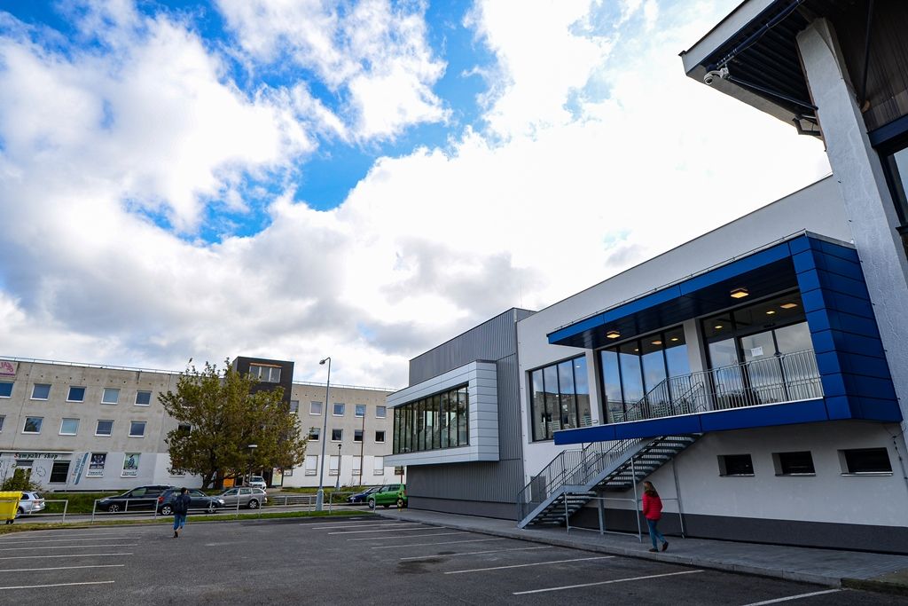 Otevření nového dětského bazénu na Slovanech (foto: M. Pecuch, 18.9.2019)