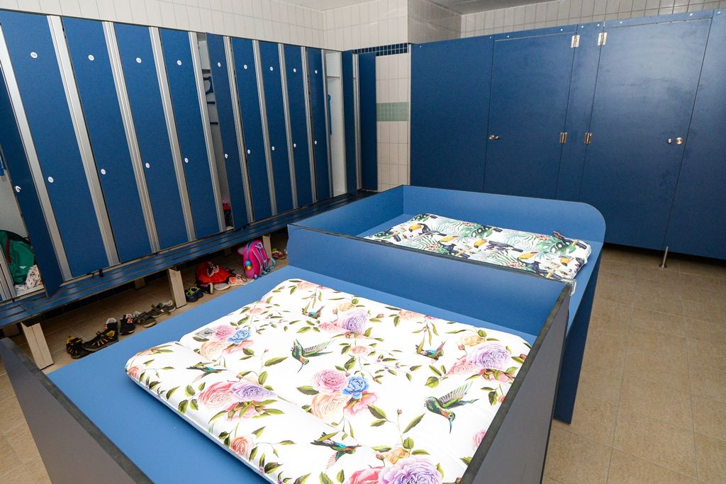 Otevření nového dětského bazénu na Slovanech (foto: M. Pecuch, 18.9.2019)