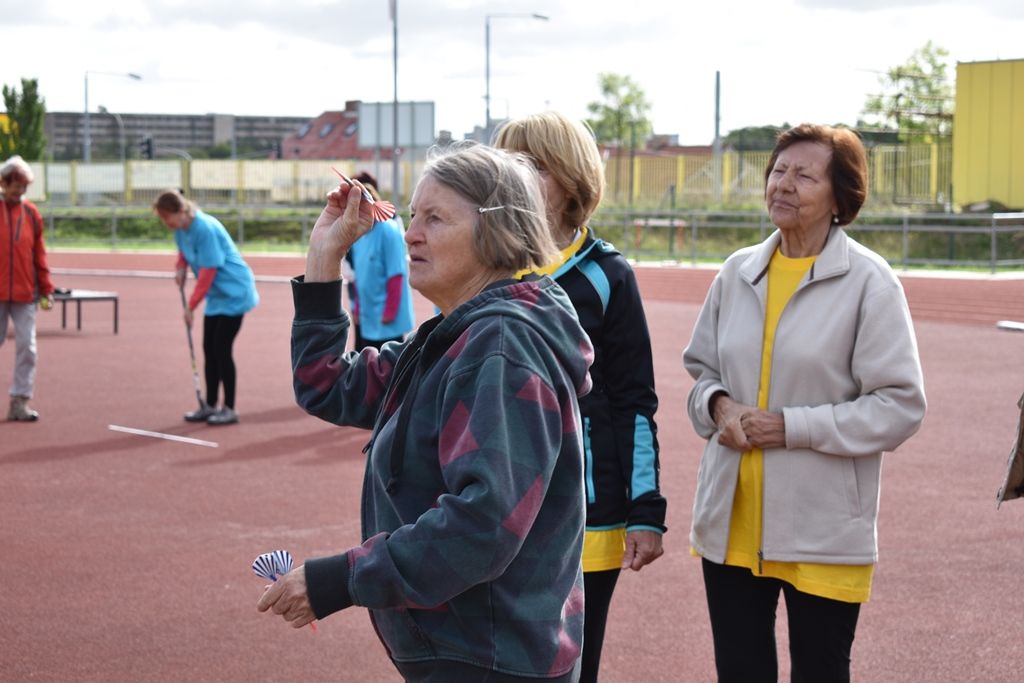 Sportovní hry seniorů vyplnily netradiční disciplíny