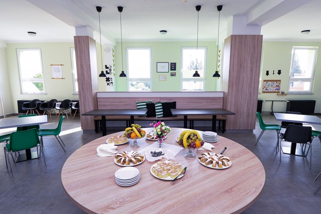 Dopravní škola v Křimicích má opravenou školní jídelnu (foto: M. Pecuch, 20.9.2019)