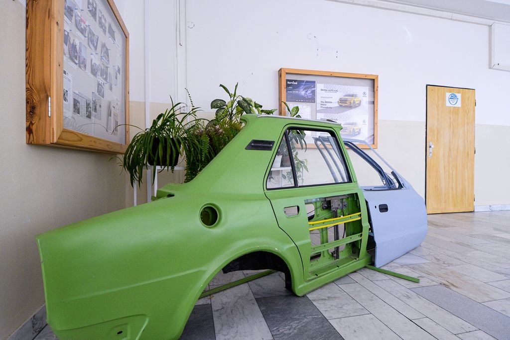 Dopravní škola v Křimicích má opravenou školní jídelnu (foto: M. Pecuch, 20.9.2019)