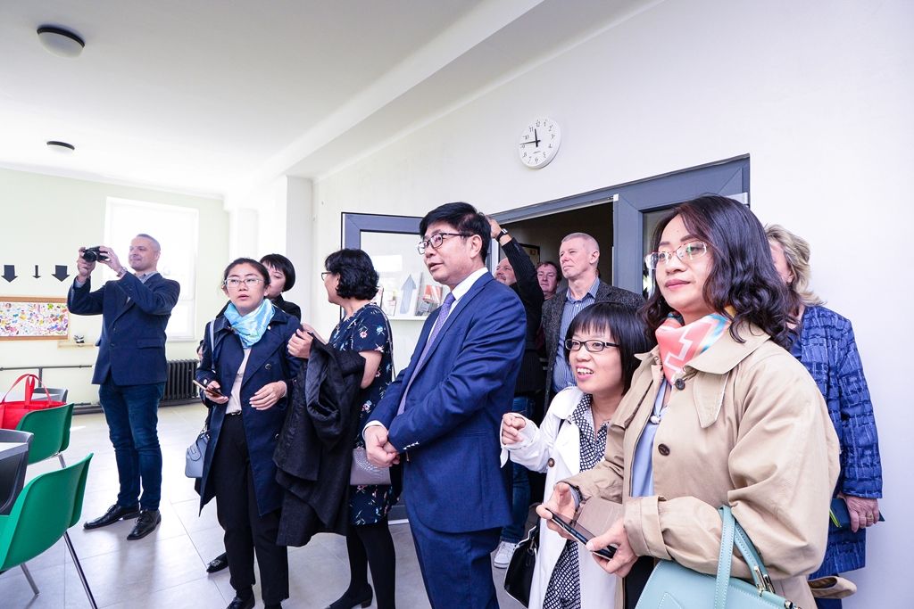 Dopravní škola v Křimicích má opravenou školní jídelnu (foto: M. Pecuch, 20.9.2019)