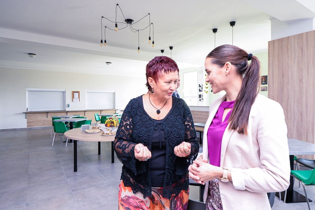 Dopravní škola v Křimicích má opravenou školní jídelnu (foto: M. Pecuch, 20.9.2019)