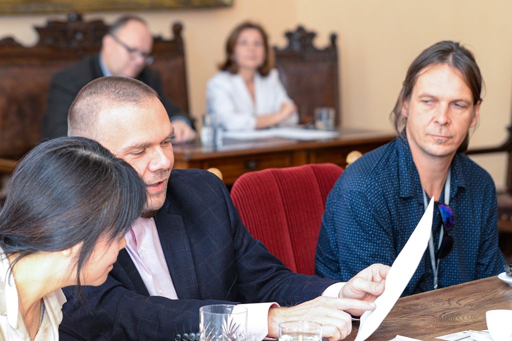 Primátor jednal s japonským starostou o spolupráci loutkářů (foto: M. Pecuch, 22.9.2019)