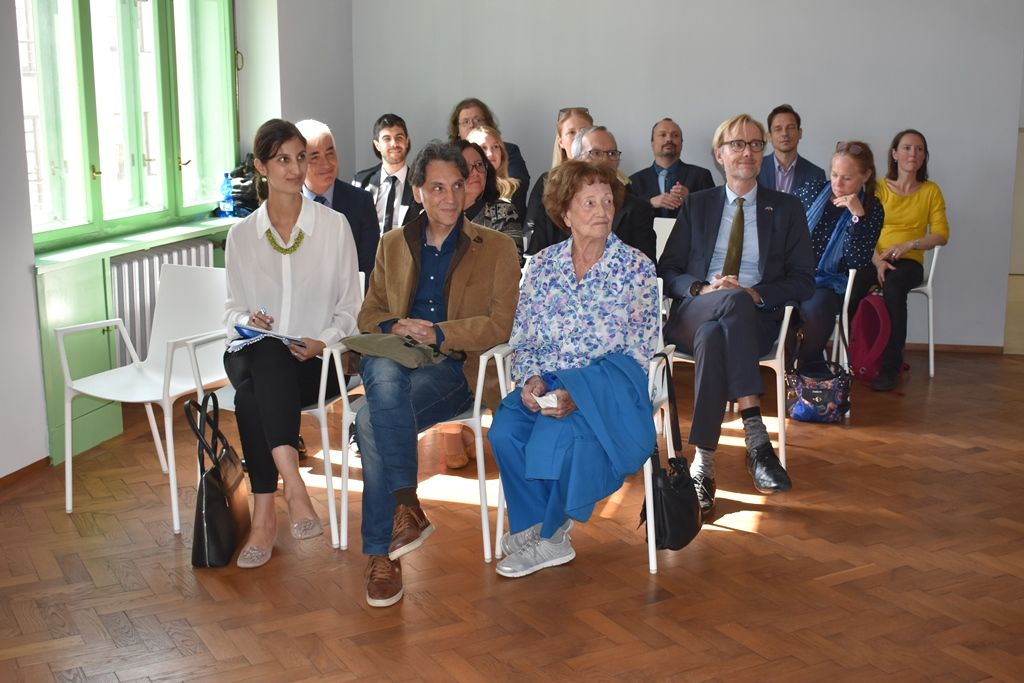 Španělský autor Osvětimské knihovnice představil svoji knihu v Plzni (foto: A. Jarošová, 20.9.2019)