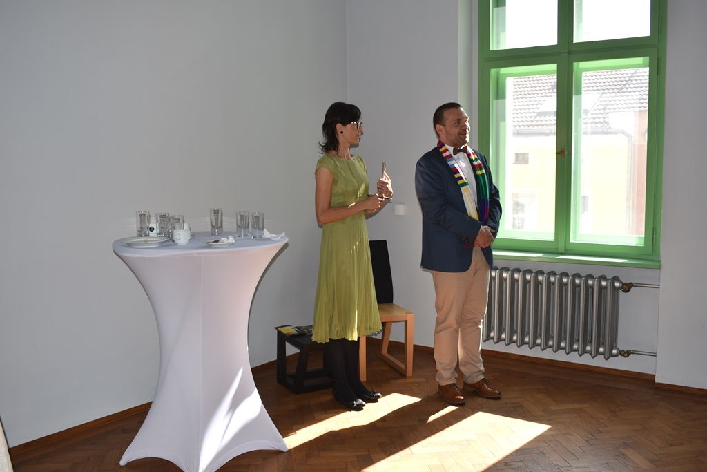 Španělský autor Osvětimské knihovnice představil svoji knihu v Plzni (foto: A. Jarošová, 20.9.2019)